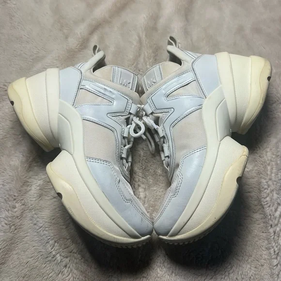 Michael Michael Kors Women's Olympia Logo Chunky Platform Size 6 - Picture 5 of 7